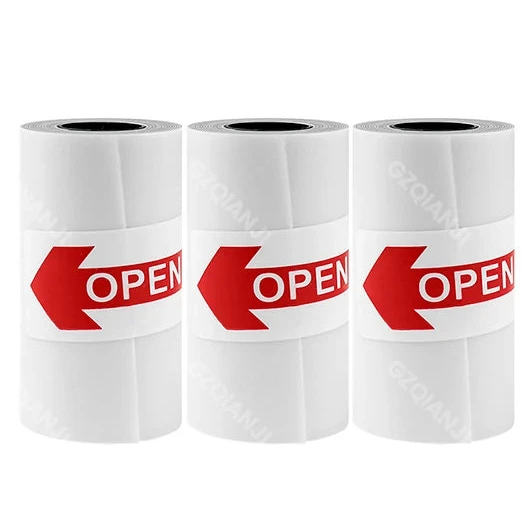 57mmx30mm Mini spausdintuvo terminalai lipdukai