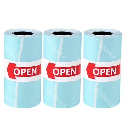 57mmx30mm Mini spausdintuvo terminalai lipdukai