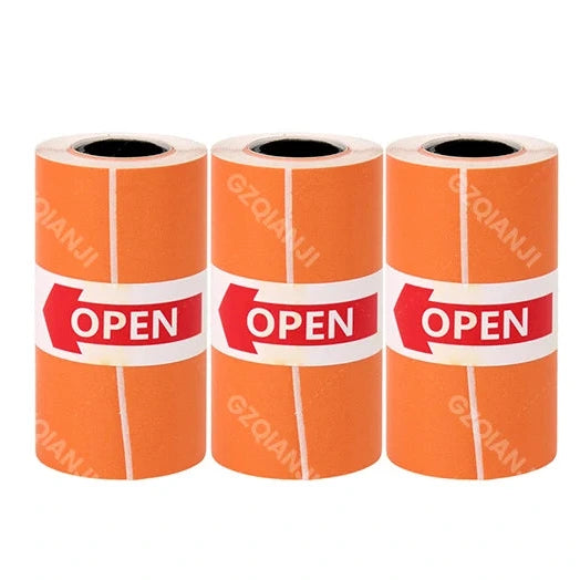 57mmx30mm Mini spausdintuvo terminalai lipdukai