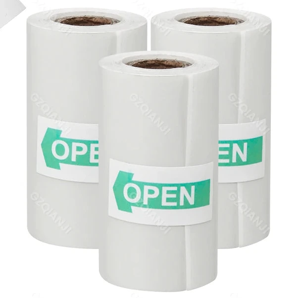 57mmx30mm Mini spausdintuvo terminalai lipdukai